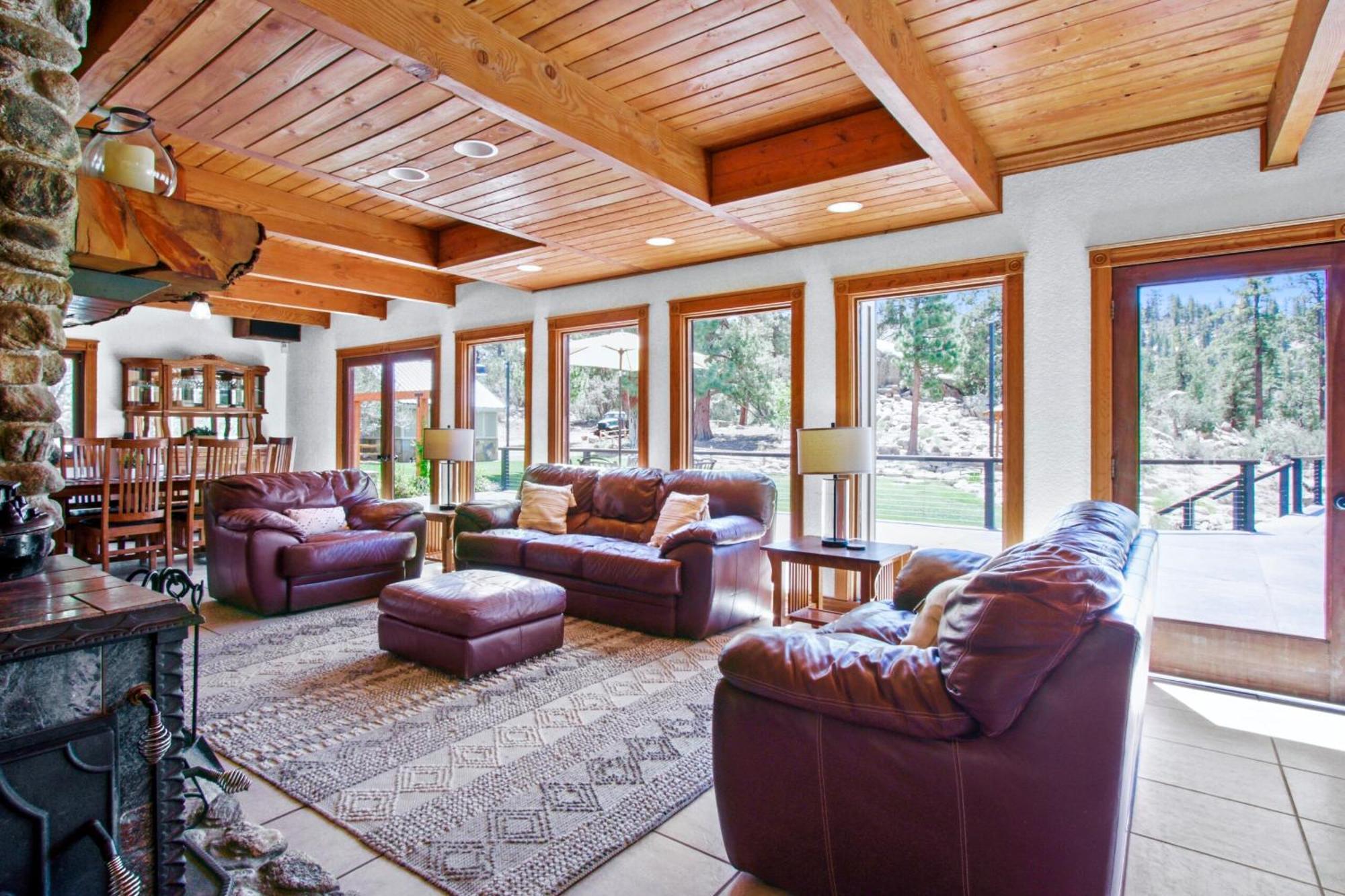 Вилла Cienaga Creek Ranch Биг Бэар Лейк Номер фото